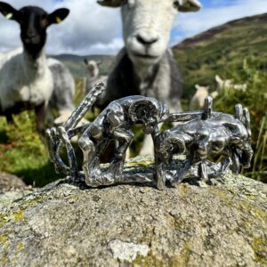 Fighting Tups Cuff Bangle