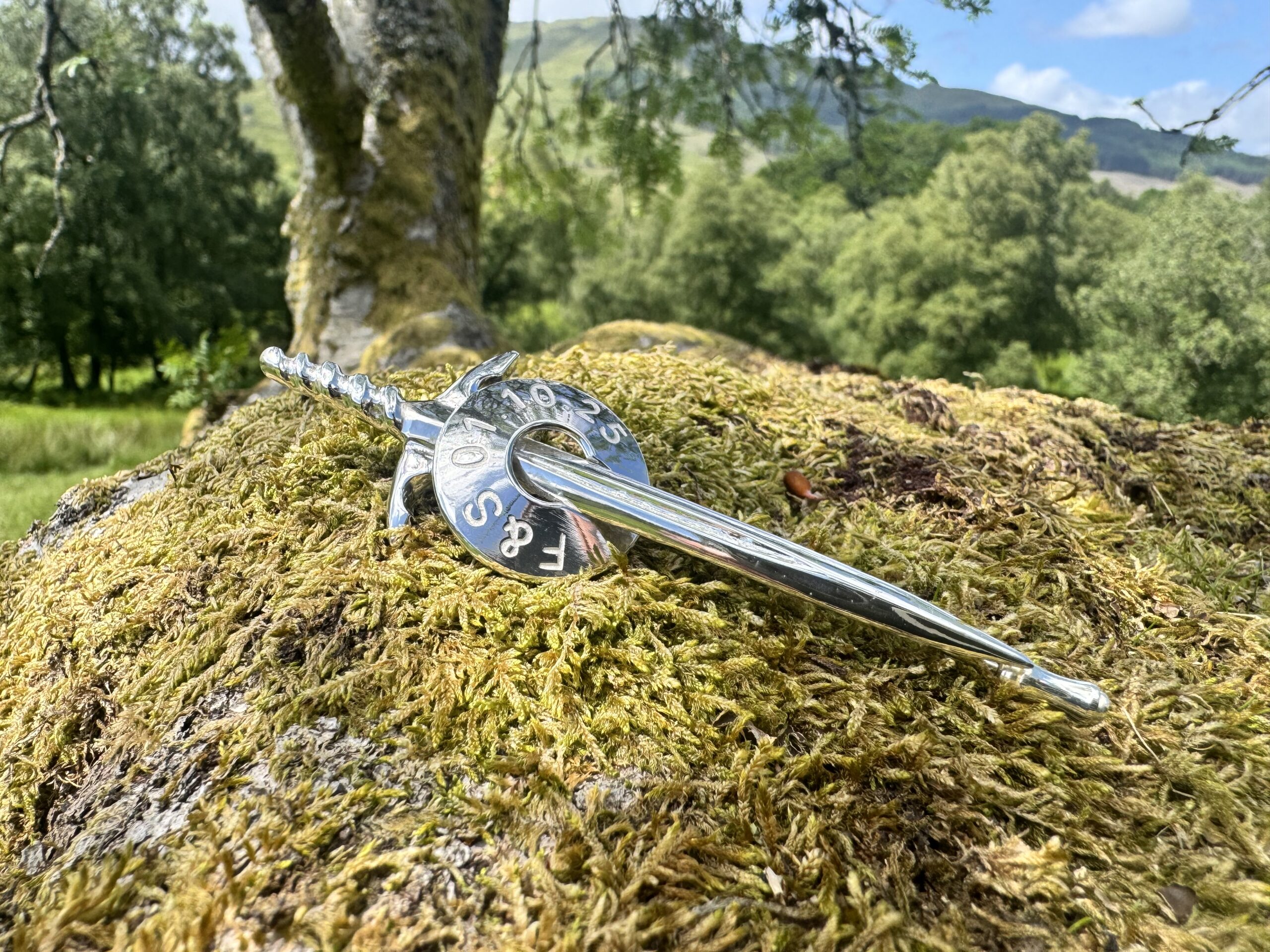 Personalised Silver Kilt Pin - Image 4