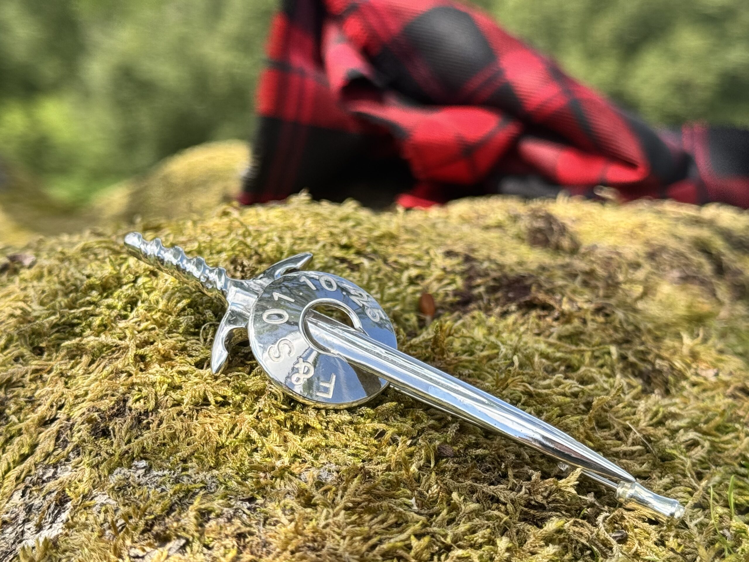 Personalised Silver Kilt Pin - Image 2