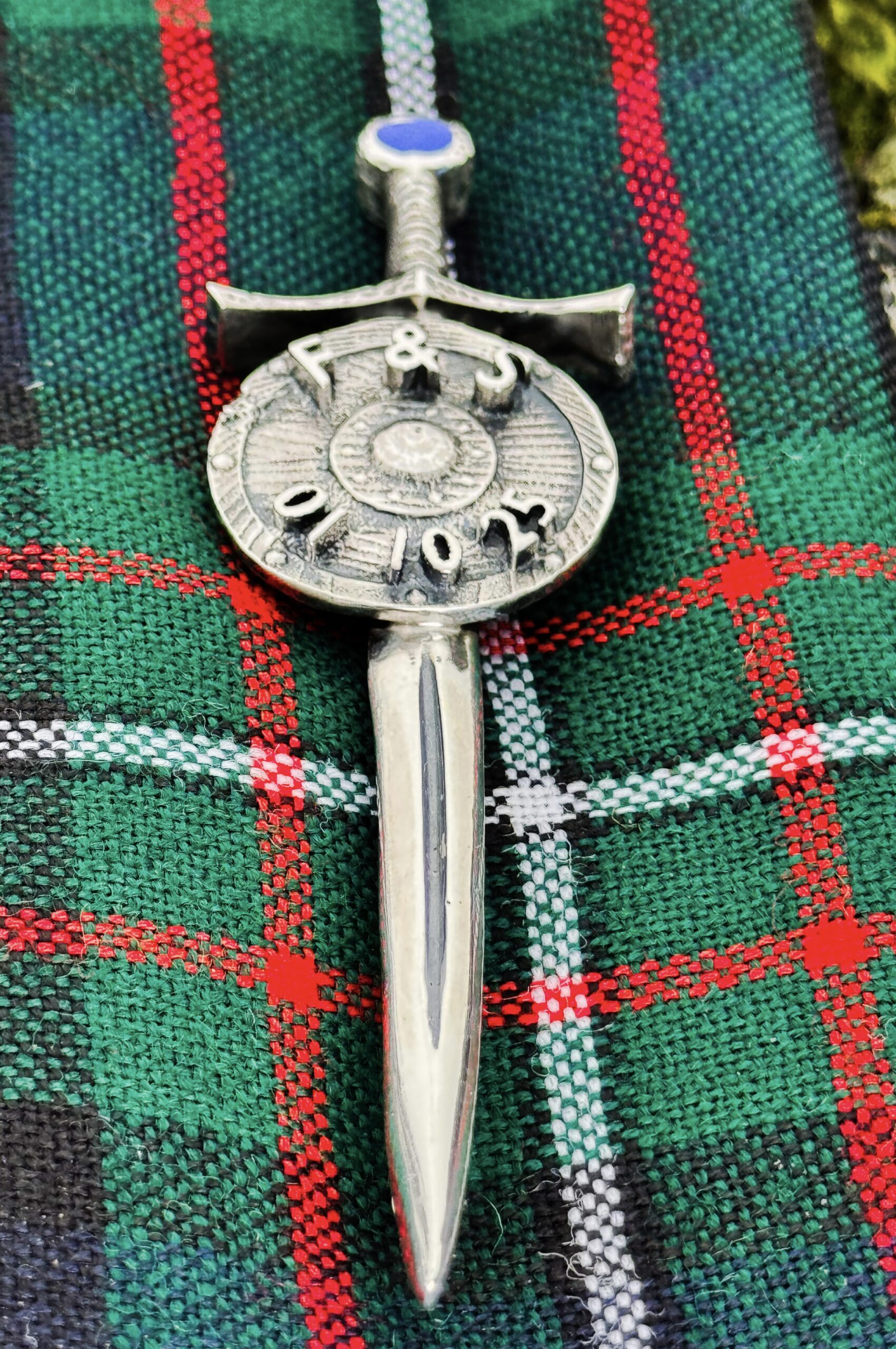 Handmade Sterling Silver Kilt Pin - Image 2