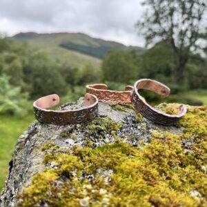 Heavy Celtic Copper Cuff Bangle
