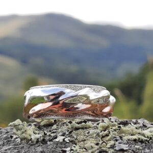 Mountain Inspired Spinner Ring