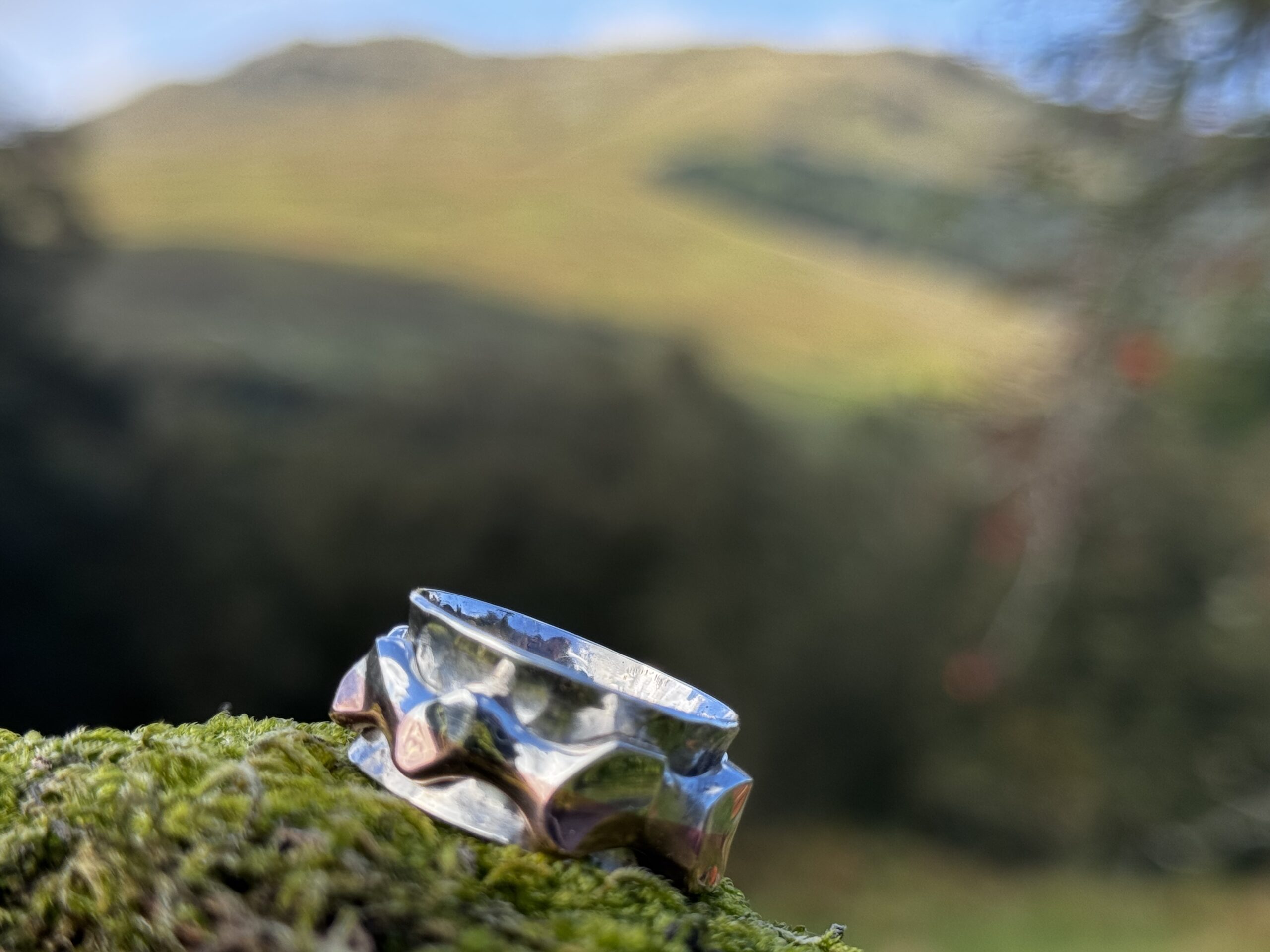 Mountain Inspired Spinner Ring - Image 8