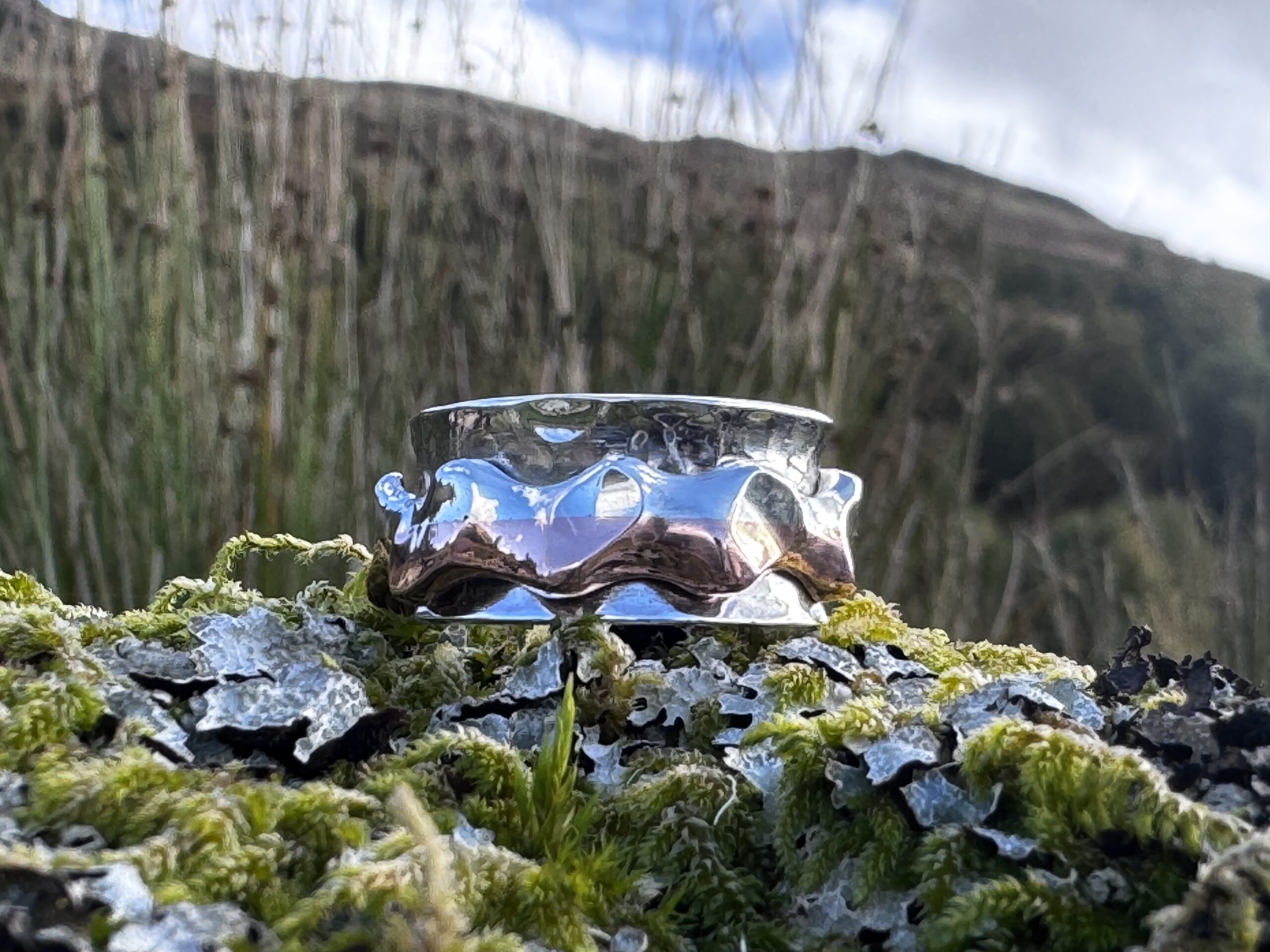 Mountain Inspired Spinner Ring - Image 4