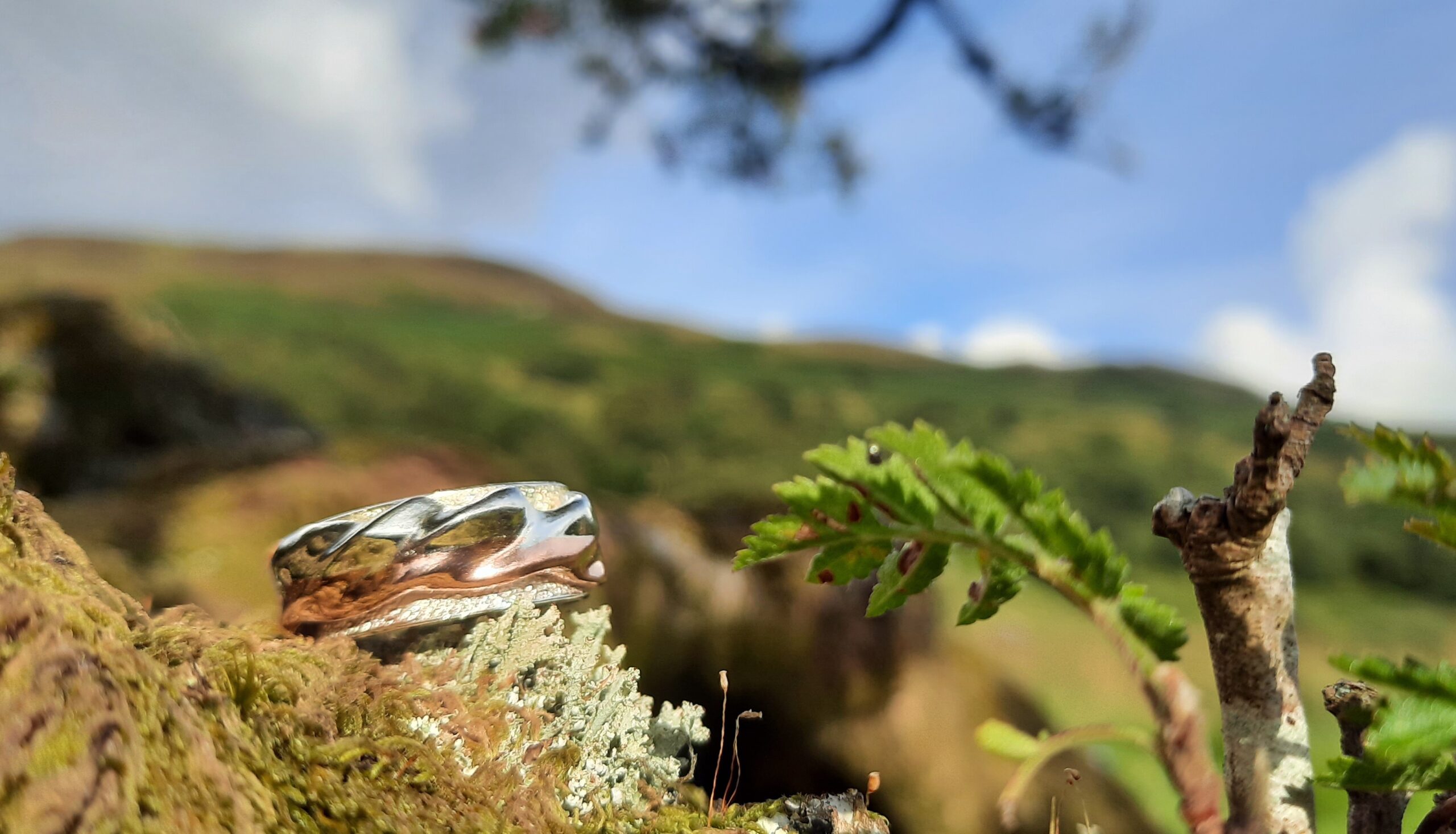 Mountain Inspired Spinner Ring - Image 2