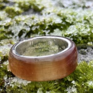 Sterling Silver & Highland Cow Horn