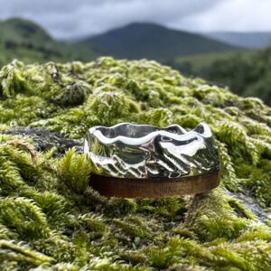 Mountain Ring & Highland Cow Horn